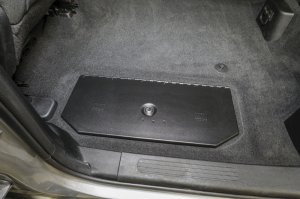Ram 1500 In-Floor Locking Cargo Lid - Tuffy Products - Black - `19-`24